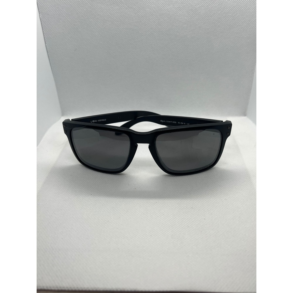 Oakley Holbrook‎ XL OO9417-0559 Matte Black Polarized Sunglasses